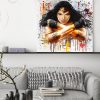 tableau décoratif wonder woman dc comics