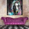 Tableau Billie Eilish Street Art