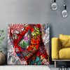 tableau spiderman pop street art graffiti comics marvel