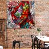 tableau spiderman pop street art graffiti comics marvel