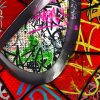 tableau spiderman pop street art graffiti comics marvel