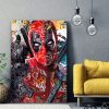 tableau deadpool street art comics marvel