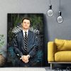 tableau pop art Leonardo DiCaprio Le loup de Wall Street