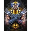 tableau wolverine x-men street art pop art comics