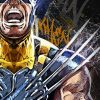 tableau wolverine x-men street art pop art comics