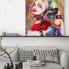 tableau deco harley quinn suicide squad street art