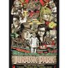 tableau deco jurassic park vintage