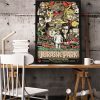 tableau deco jurassic park vintage