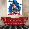 tableau deco star wars le dernier jedi Rey