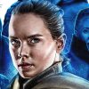 tableau deco star wars le dernier jedi Rey