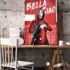 tableau la casa de papel - bella ciao