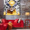 Tableau déco wolverine dc-comics bande dessinée