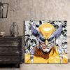 Tableau déco wolverine dc-comics bande dessinée
