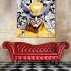 Tableau déco wolverine dc-comics bande dessinée