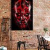 tableau dark maul star wars pop art