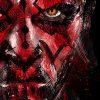 tableau dark maul star wars pop art