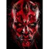 tableau dark maul star wars pop art
