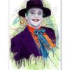 tableau deco portrait Joker Jack Nicholson