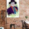 tableau deco portrait Joker Jack Nicholson