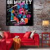 Tableau deco Minnie de Mickey Street Art