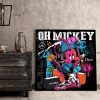 Tableau deco Minnie de Mickey Street Art
