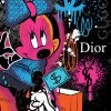 Tableau deco Minnie de Mickey Street Art