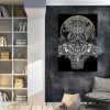 tableau dark vador star wars black