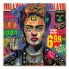 Tableau deco Frida Peace Street Art