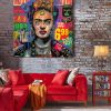 Tableau deco Frida Peace Street Art