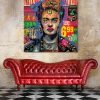 Tableau deco Frida Peace Street Art
