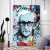 tableau deco woody allen street art