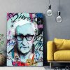tableau deco woody allen street art