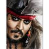 tableau deco jack sparrow pirate des caraibes