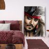 tableau deco jack sparrow pirate des caraibes