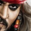 tableau deco jack sparrow pirate des caraibes