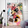 Tableau Minnie Mouse sac Louis Vuitton Street Art Disney Mickey