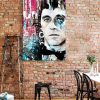 Tableau deco Al Pacino Le Parrain street art