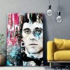Tableau deco Al Pacino Le Parrain street art