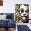 tableau deco joker dc comics batman street art