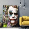 tableau deco joker dc comics batman street art