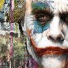 tableau deco joker dc comics batman street art