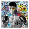 tableau deco Mohamed Ali street art