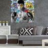tableau deco Mohamed Ali street art