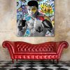 tableau deco Mohamed Ali street art