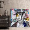 tableau deco paul newman western street art
