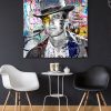 tableau deco paul newman western street art