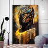 tableau decoratif black panther