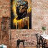 tableau decoratif black panther