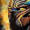 tableau decoratif black panther