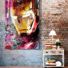 tableau iron man street art